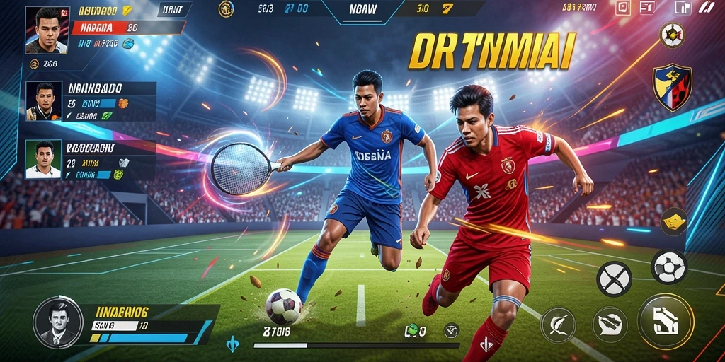 hit9 - Tangkapan layar menunjukkan pertempuran seru di level menantang.